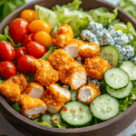 Crunchy Hot Honey Chicken Salad