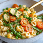 Creamy Parmesan Spring Pasta