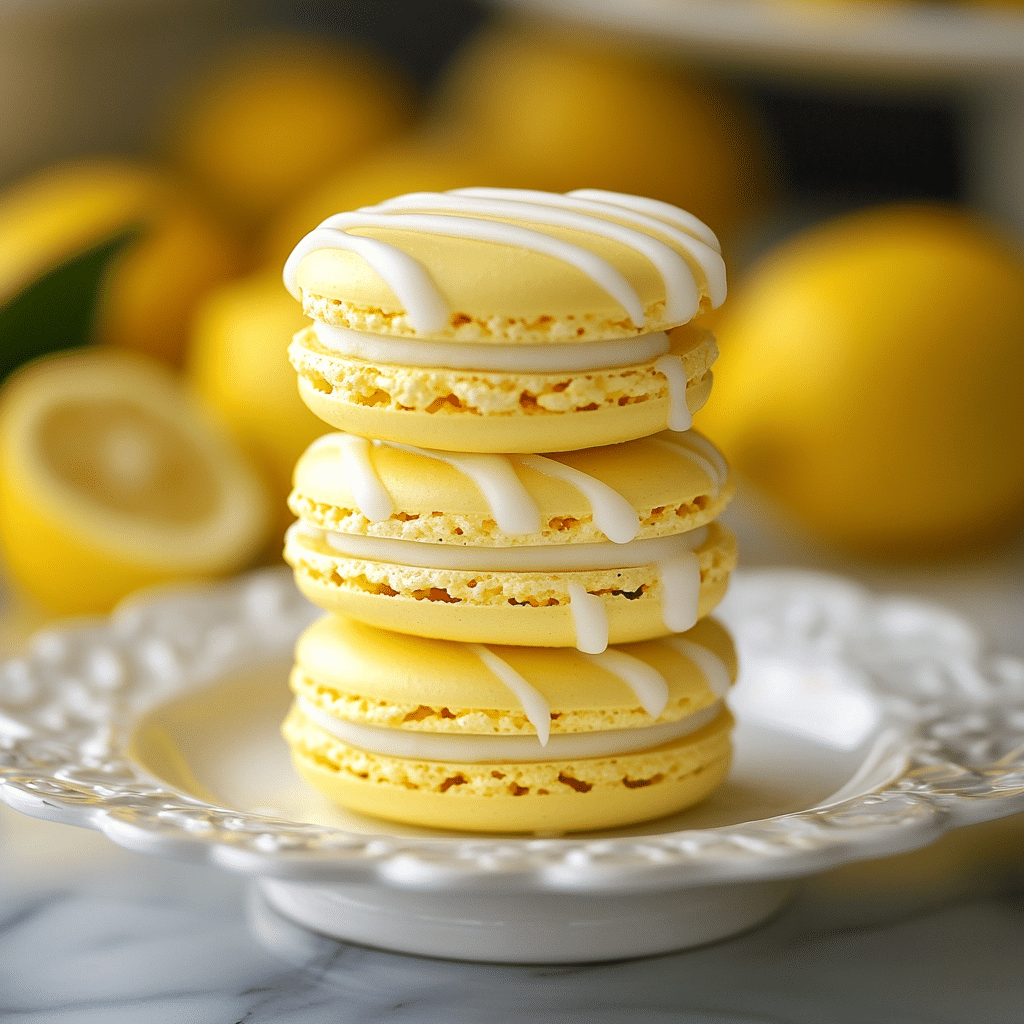 Lemon Macarons