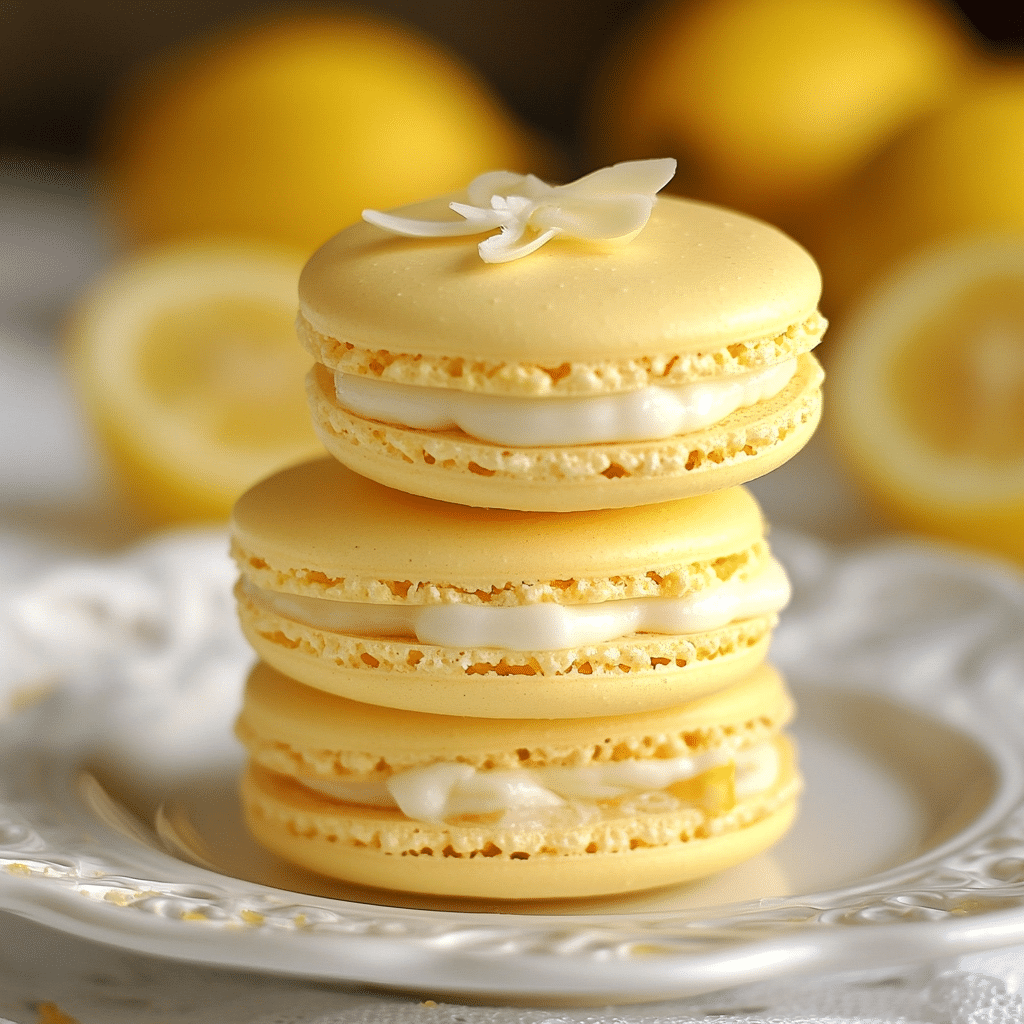 Lemon Macarons