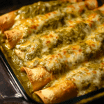 Hatch Green Chile Enchiladas