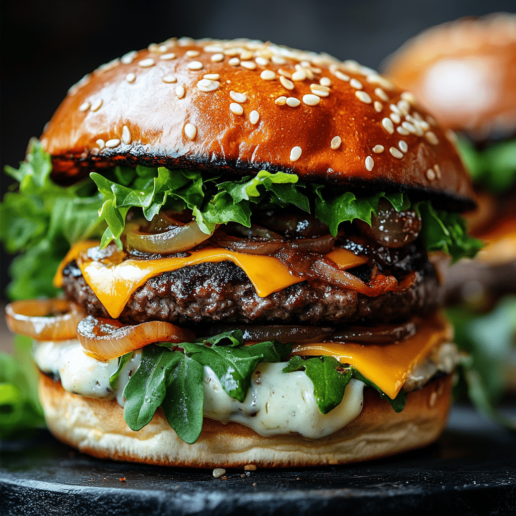 French Onion Burgers