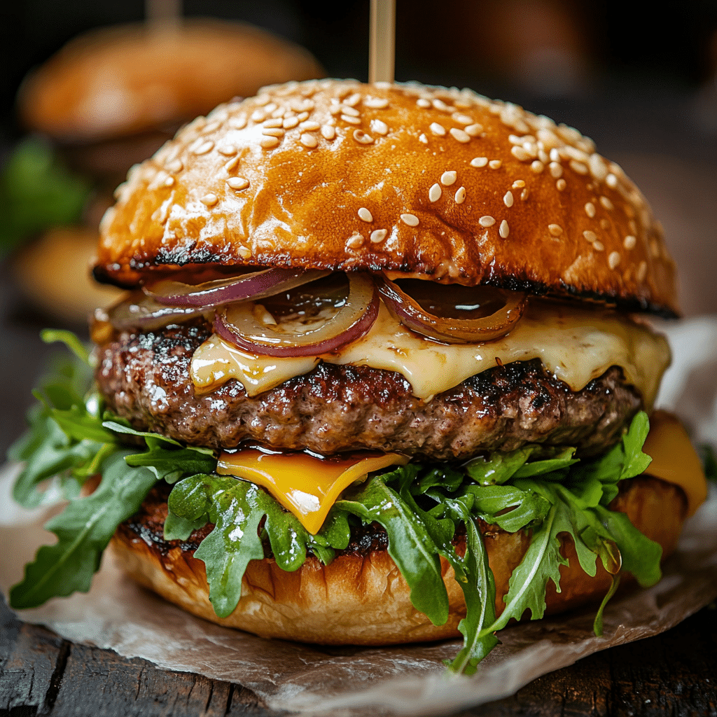 French Onion Burgers