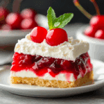 Layered Cherry Cheesecake Dessert