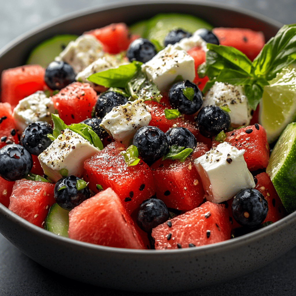 Watermelon Feta Salad