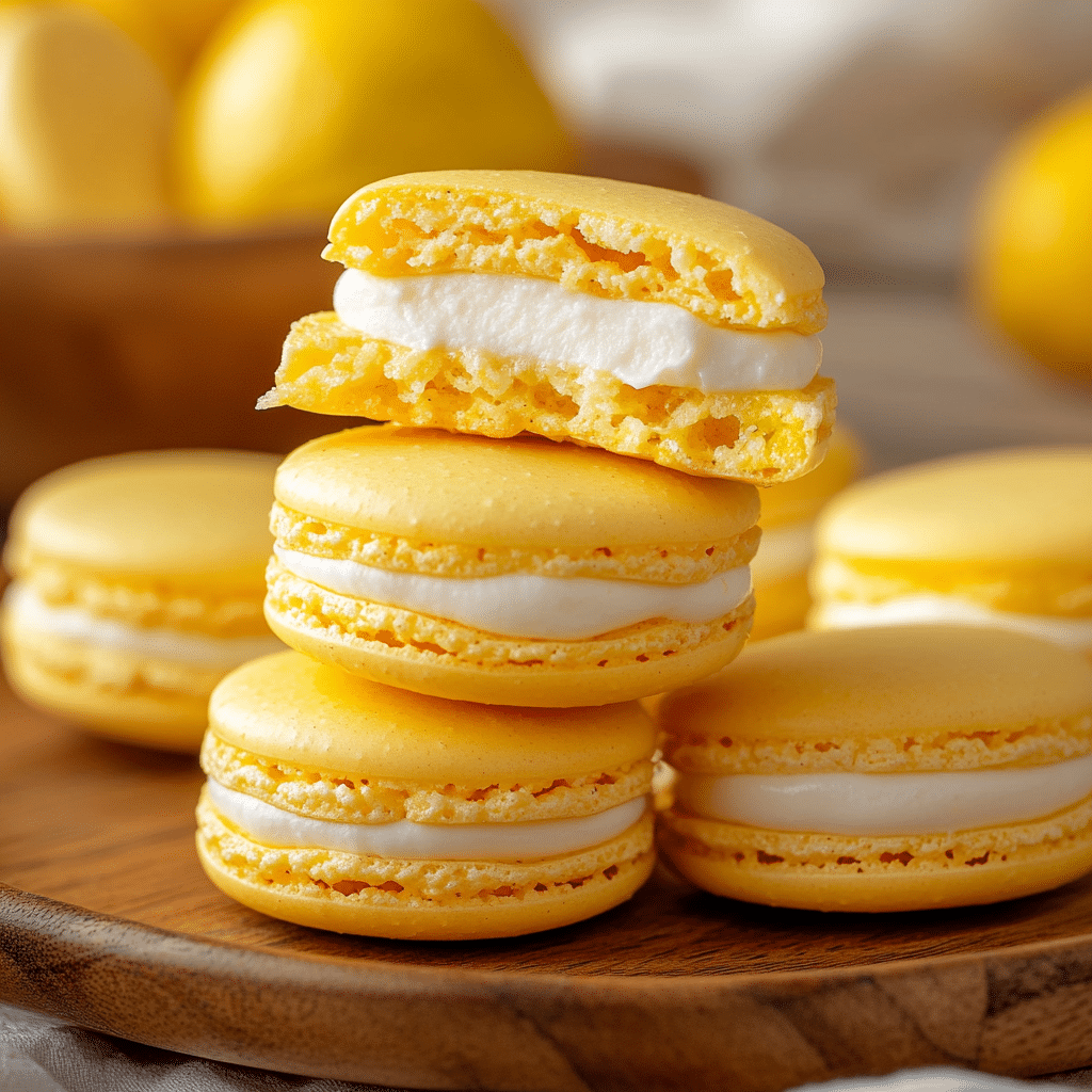 Lemon Macarons