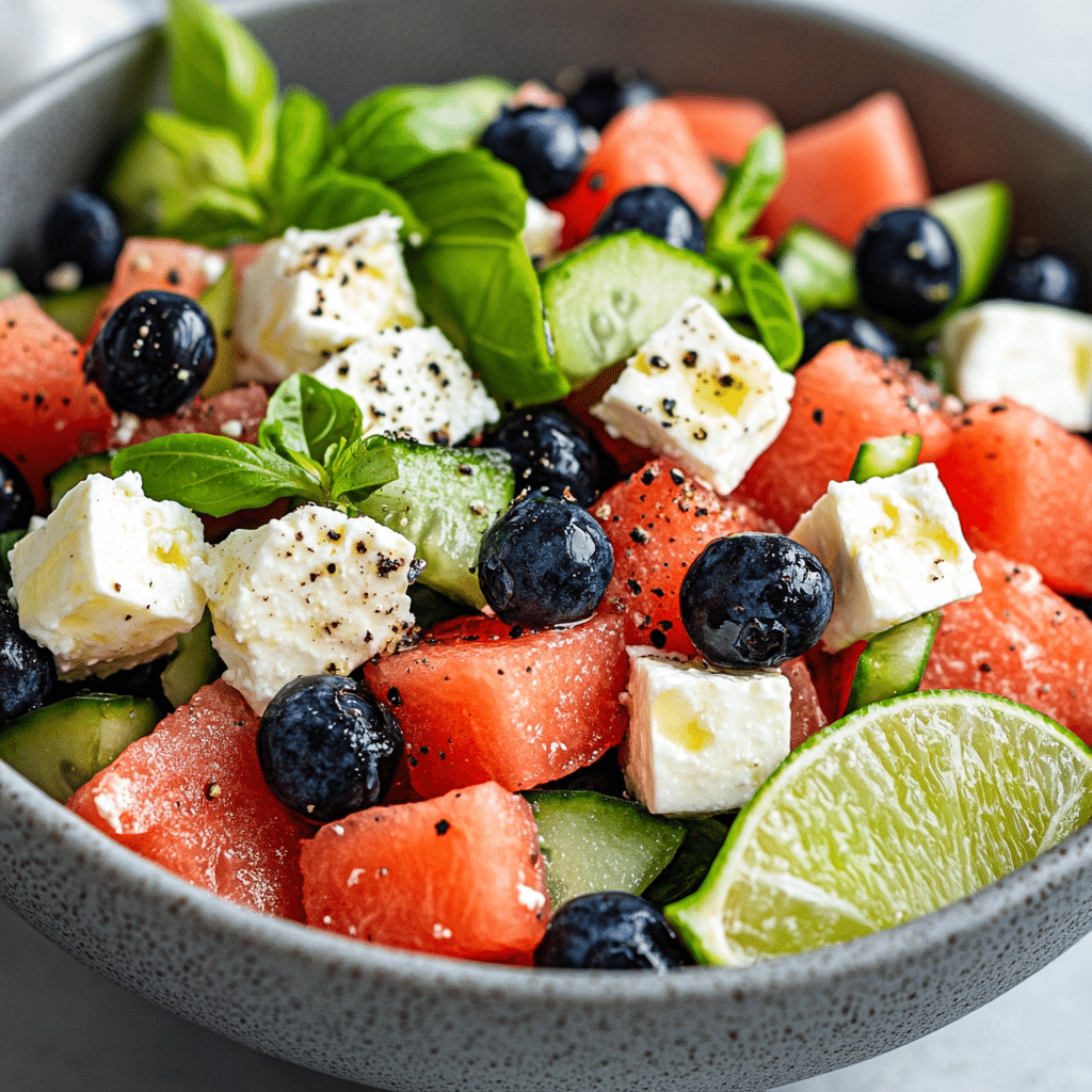 Watermelon Feta Salad