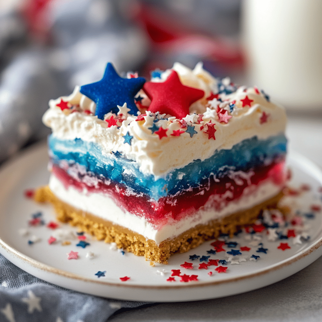 No Bake Berry Lush