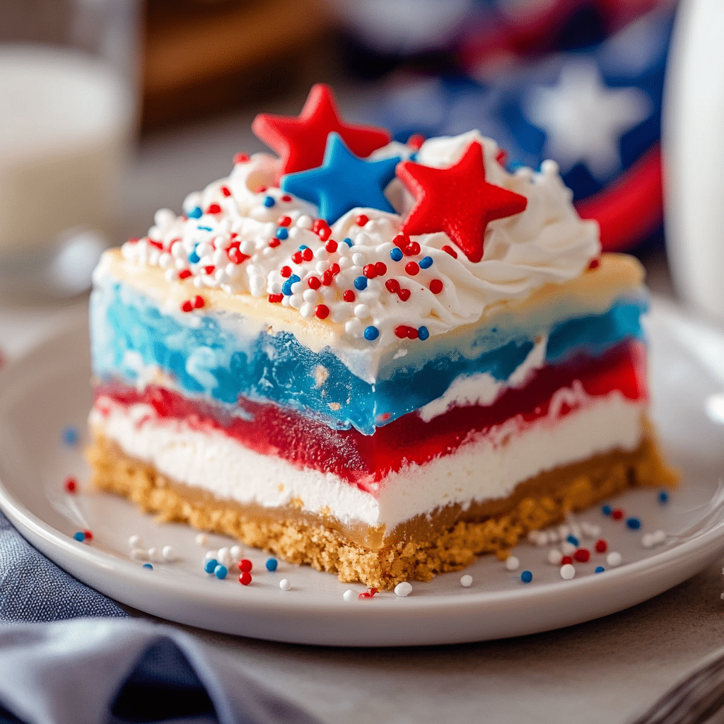 No Bake Berry Lush