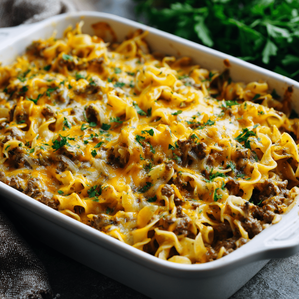 Beef Noodle Casserole