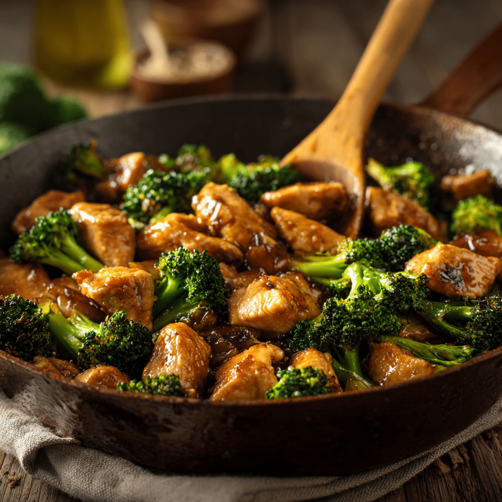 Chicken and Broccoli