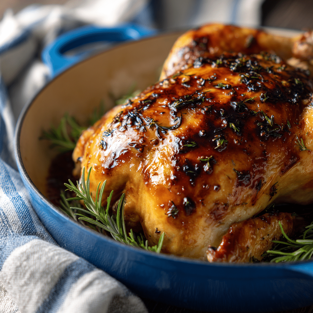 Roasted Chicken with Garlic and Herbs