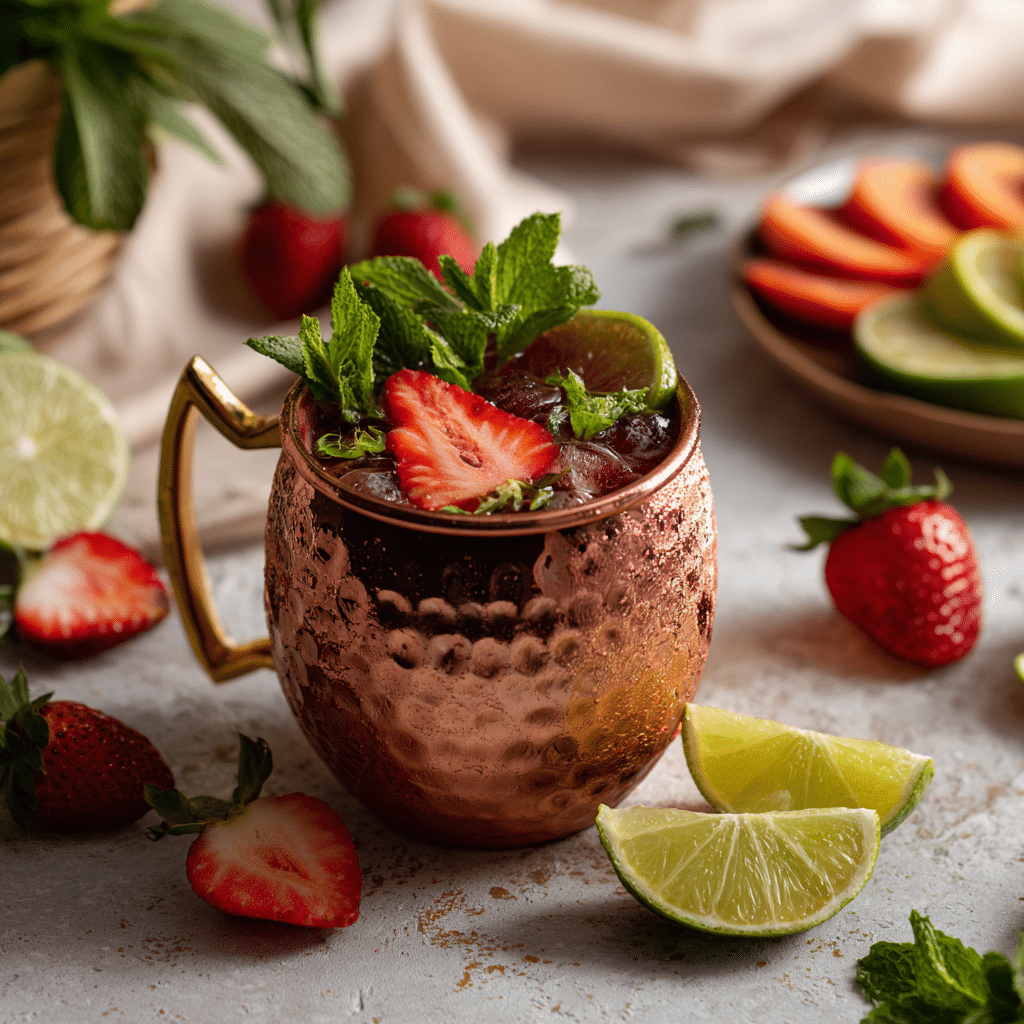 Strawberry Moscow Mule Recipe