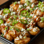Smashed Buffalo Potatoes