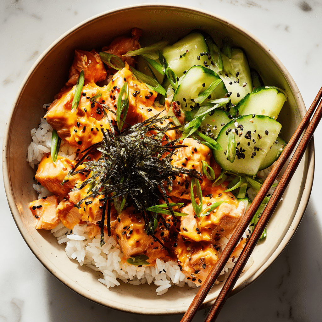 Spicy Tuna Rice Bowl