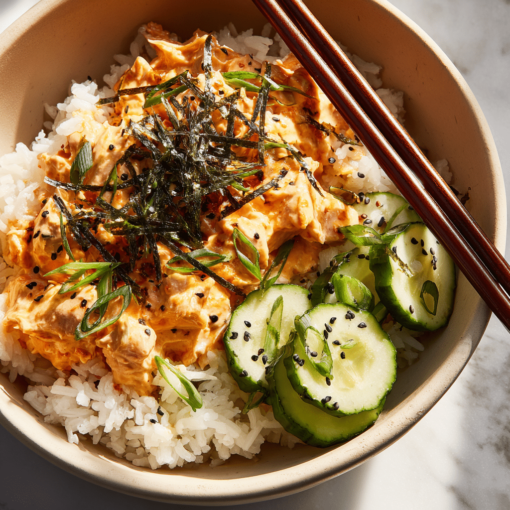 Spicy Tuna Rice Bowl