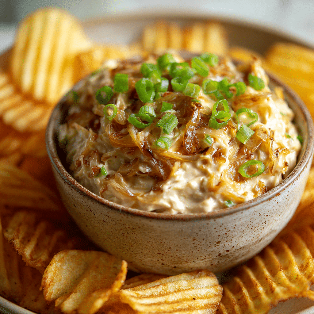 Greek Yogurt French Onion Dip