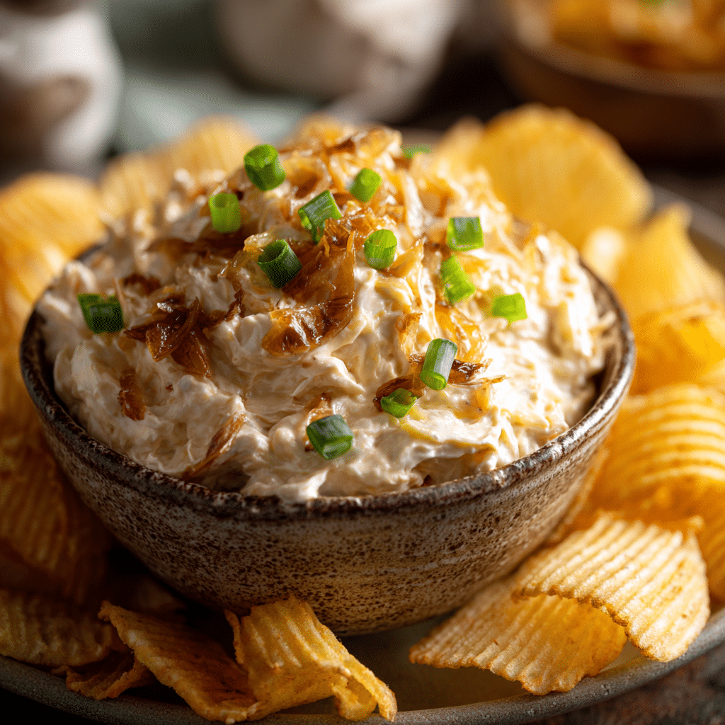 Greek Yogurt French Onion Dip