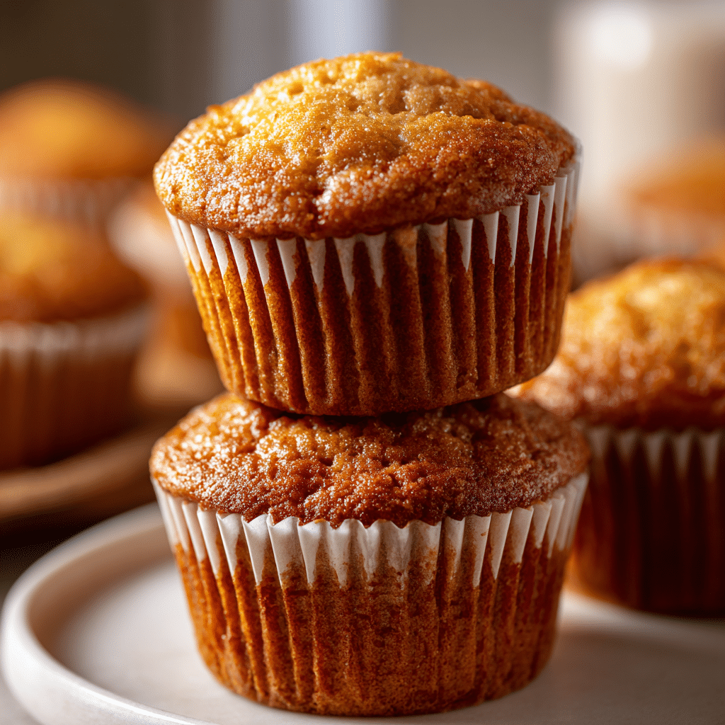 Easy Applesauce Muffins