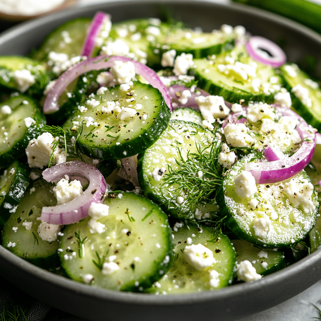 Cucumber Feta Salad