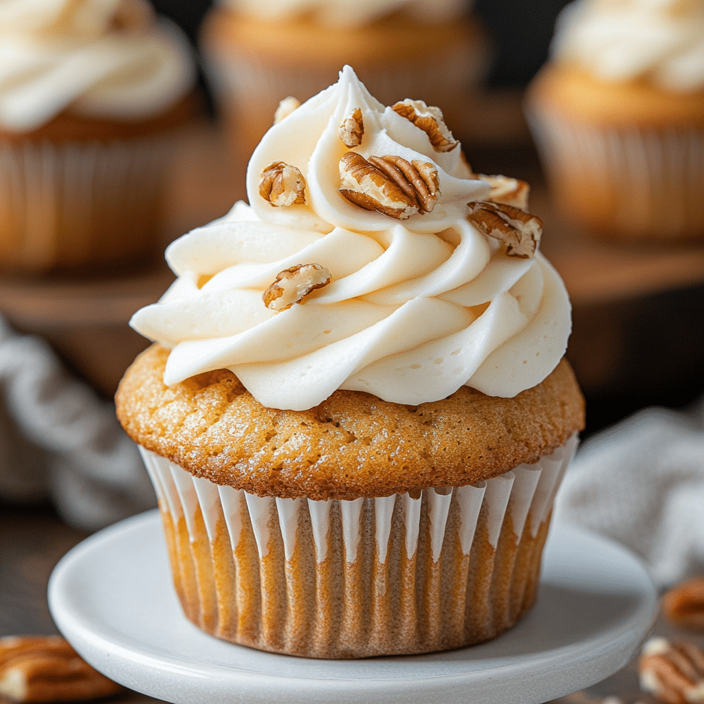 Carrot Cake Cupcakes