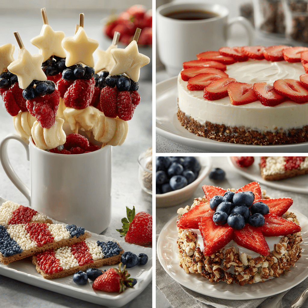 Red White and Blue Desserts