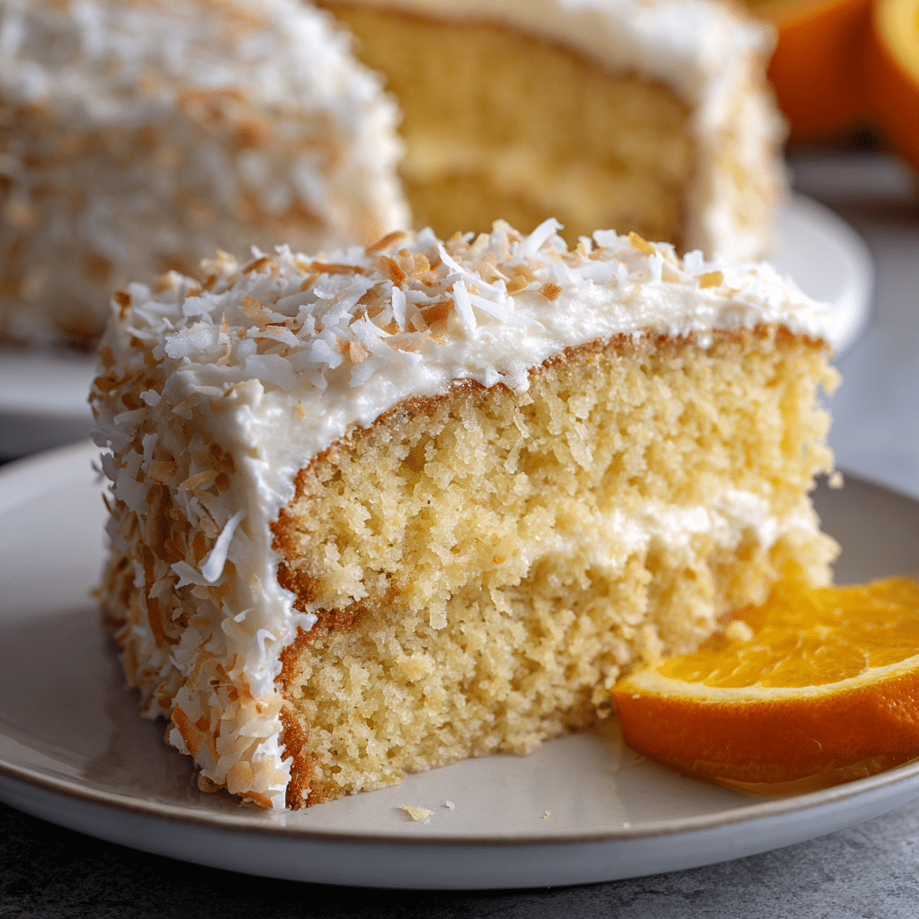 Old Fashioned Orange Cake