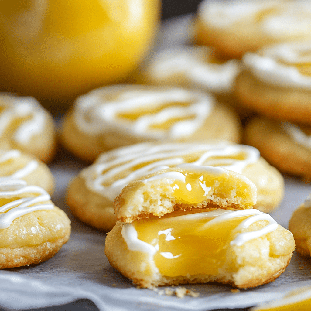 Lemon Thumbprint Cookies