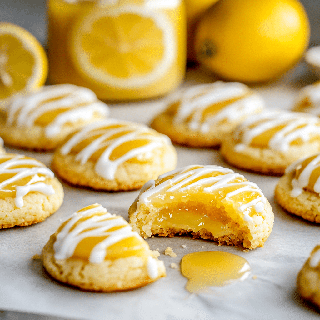Lemon Thumbprint Cookies