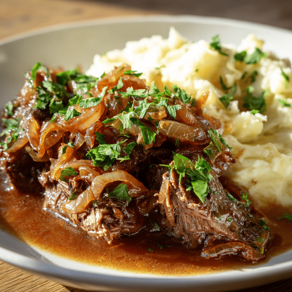 Savory French Onion Pot Roast