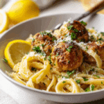 Chicken Piccata Meatballs