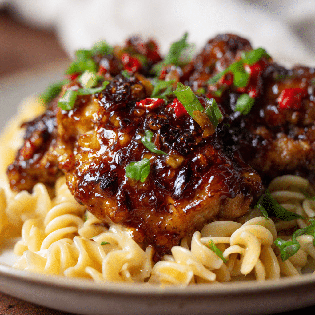 Sweet and Spicy Honey Pepper Chicken