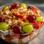 Caramel Crunch Cheesecake Fruit Salad