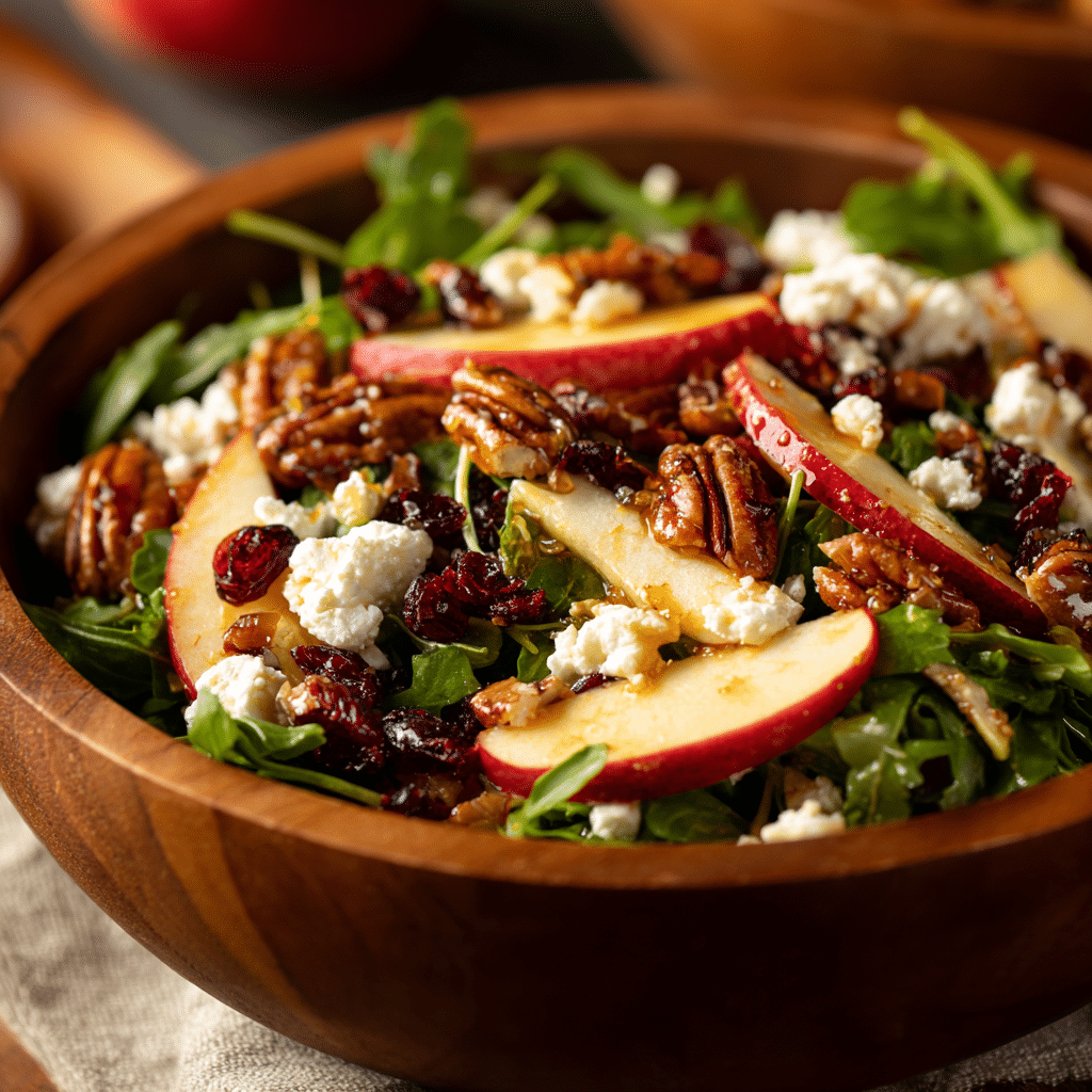 Honeycrisp Apple and Feta Salad