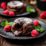 Mini Chocolate Lava Bundt Cakes
