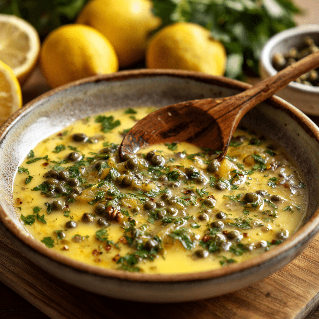 Simple Lemon Caper Sauce