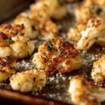 Crispy Parmesan Roasted Cauliflower