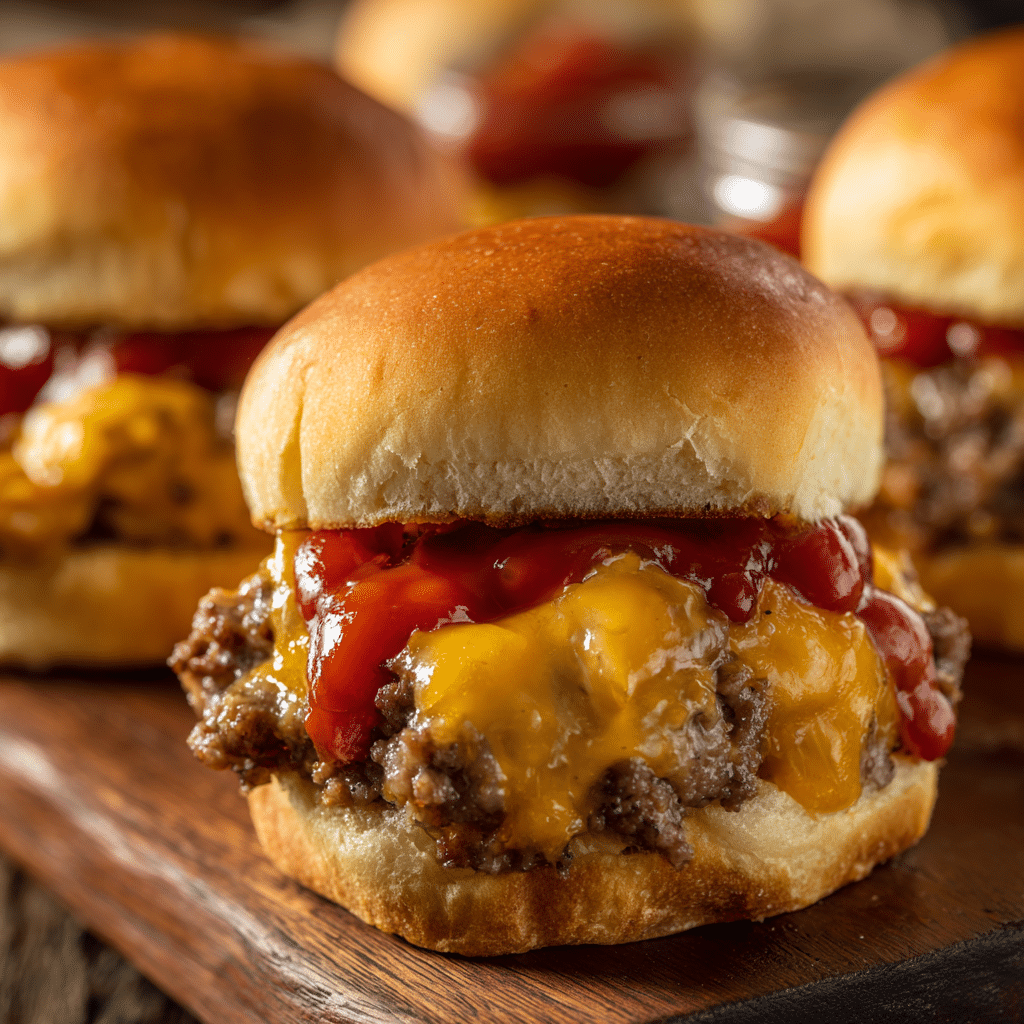 Chopped Cheeseburger Sliders