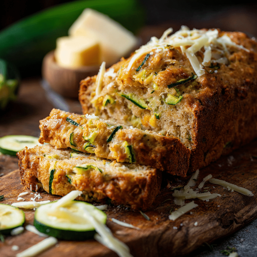 Zucchini Cheese Bread