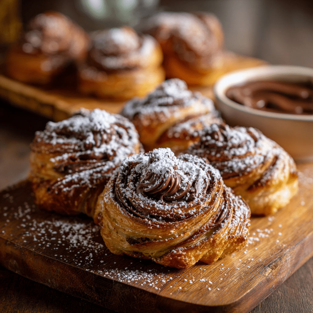 Nutella Puff Pastries
