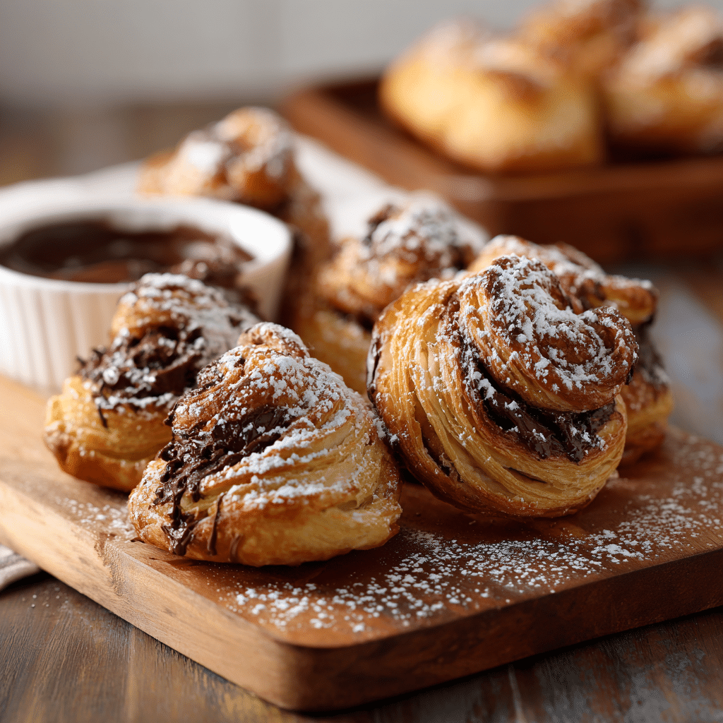 Nutella Puff Pastries