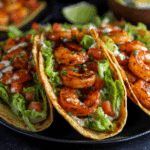 Grilled Shrimp Caesar Wraps
