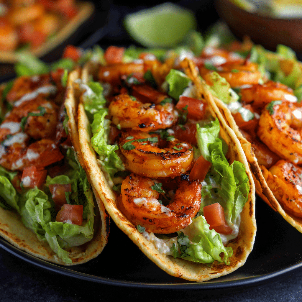 Grilled Shrimp Caesar Wraps