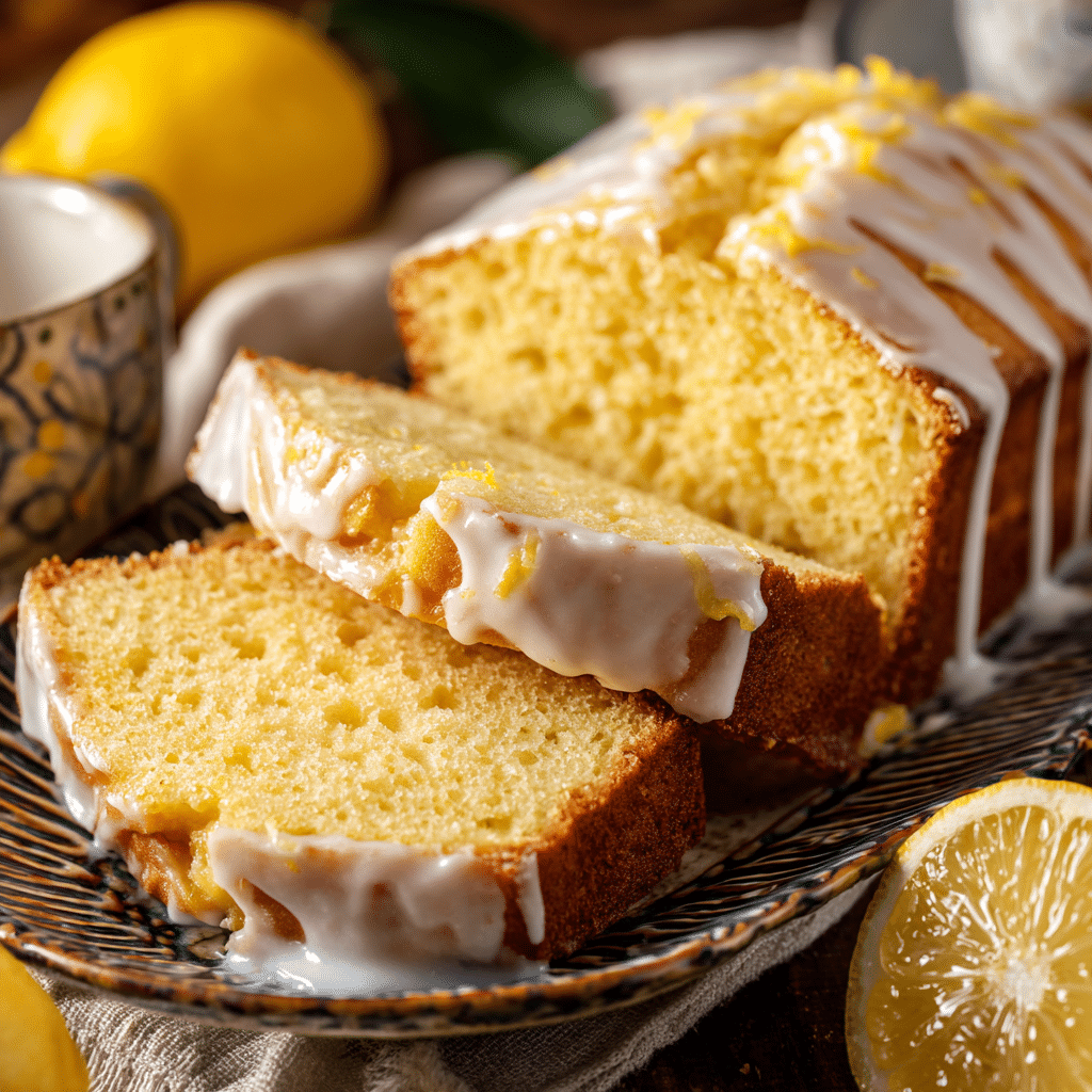 Lemon Cream Cheese Bread