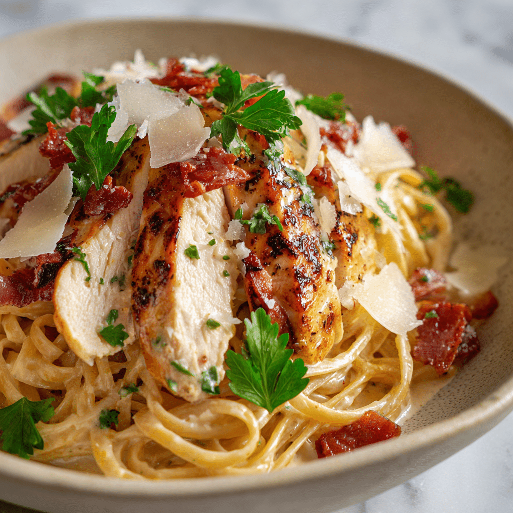 Chicken Carbonara