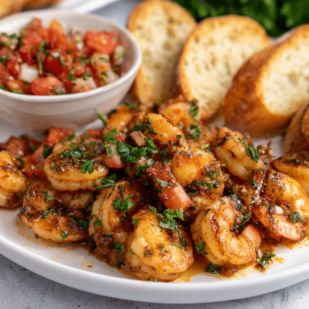 Pan Seared Chimichurri Shrimp