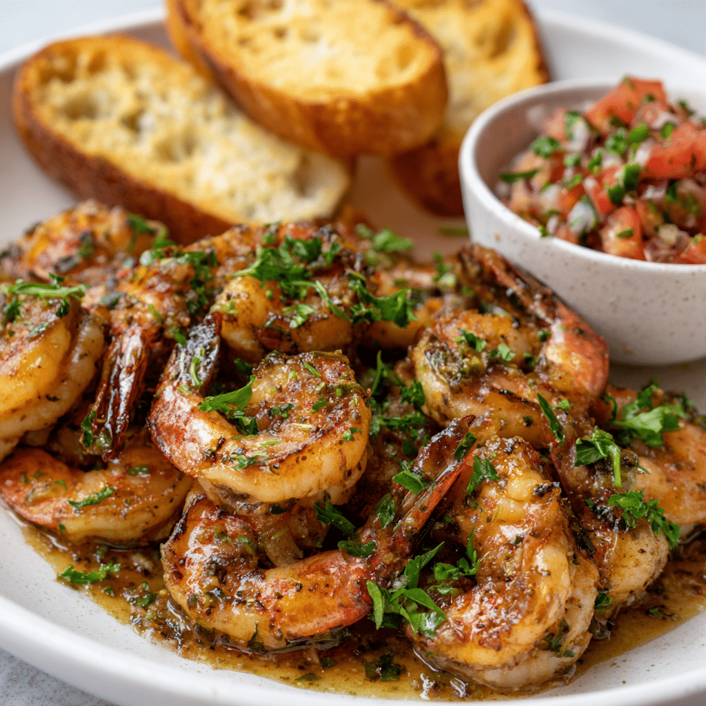 Pan Seared Chimichurri Shrimp