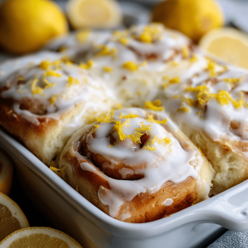 Lemon Sweet Rolls