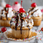 Ice Cream Sundae Cupcakes