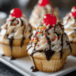 Ice Cream Sundae Cupcakes